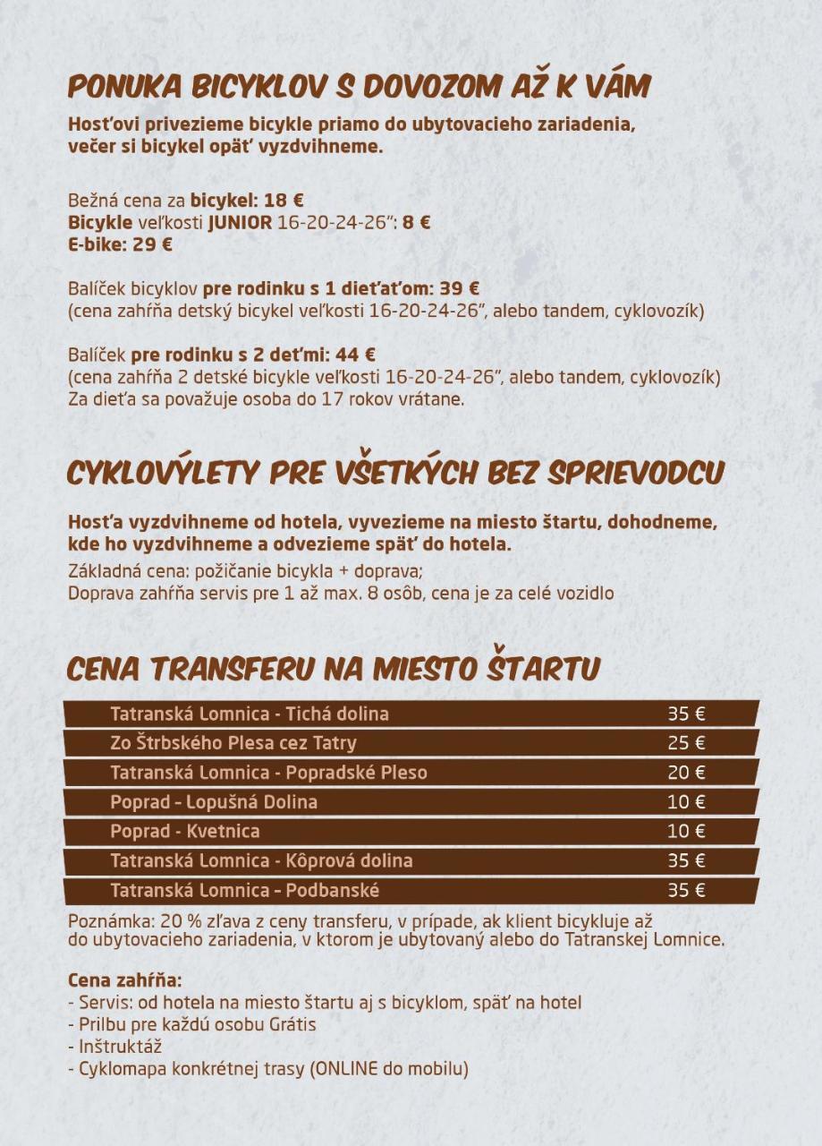 Apartman Hrebienok V Hrebienok Rezort Vysoké Tatry Exterior foto